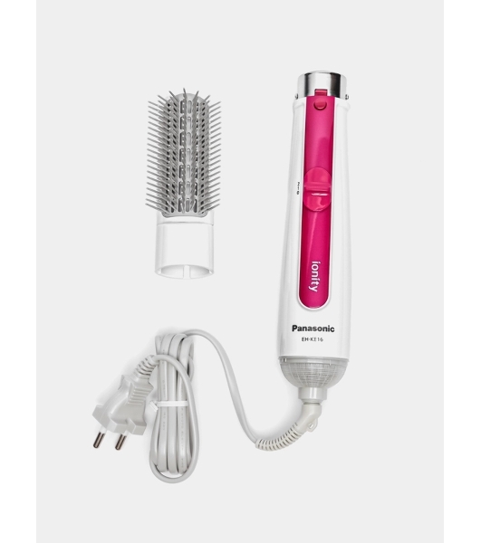 Фен-щетка Panasonic Styler EH-KE16-VP615 белый/розовый, 650 Вт, ионизация