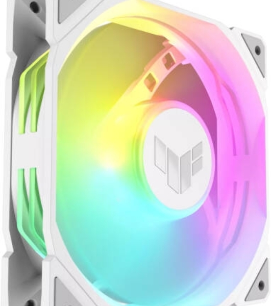 Вентилятор в корпус ASUS TUF GAMING TR120 FAN ARGB REVERSE WHITE белый, 120x120x28 мм, 2000 об/мин, 29 дБ, 4 pin