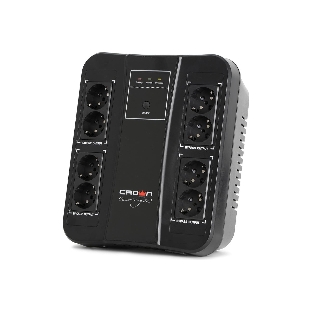 Источник бесперебойного питания Crown CMUS-295 EURO SMART/1000 ВА/600 Вт/8 х CEE 7 (евророзетка)