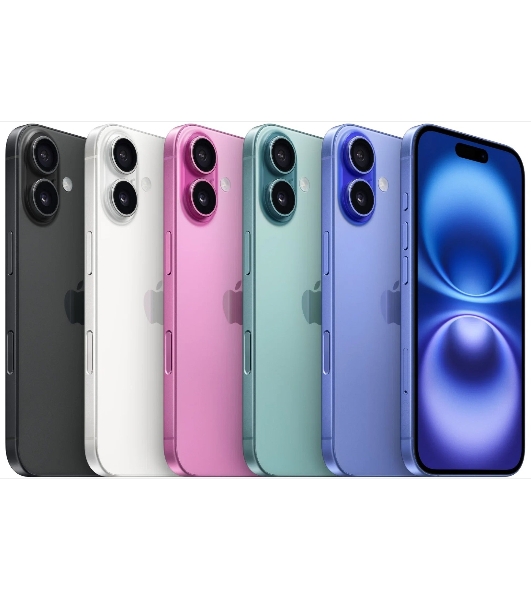 Смартфон Apple iPhone 16, 8/256Gb, белый