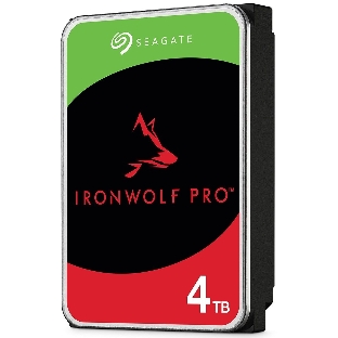 Жесткий диск Seagate 3.5'; 4Tb IronWolf Pro NAS ST4000NT001 SATA 6Gb/s, 7200rpm, 256MB