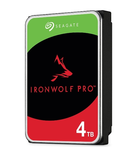 Жесткий диск Seagate 3.5'; 4Tb IronWolf Pro NAS ST4000NT001 SATA 6Gb/s, 7200rpm, 256MB