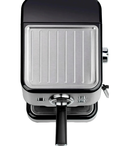 Кофеварка рожковая Vitek VT-1520 серебристый/черный, исп. кофе - молотый, 1.5 л, 850 Вт, 15 бар