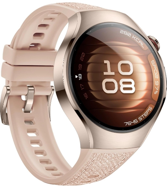 Умные часы HUAWEI Watch 5 Soc-L29L, 1.38' AMOLED, 4G, GPS, IP69, бежевый