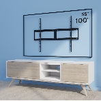 Кронштейн для телевизора Holder LCD-F8601-B черный 55'-100' макс.75кг настенный фиксированный, фото7