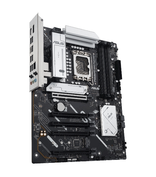 Материнская плата ASUS PRIME B860-PLUS WIFI, LGA 1851, Intel B860, 4xDDR5, 4xSATA, 2xM.2, 1xPCIe 5.0 x16, 4xPCIe 4.0 x16, 2xUSB-C, 4xUSB-A 3.2 Gen 1, 2xUSB-A 3.2 Gen 2, 1xHDMI, 1xDP, 1x2.5Gb LAN, 7.1, ATX