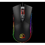 Мышь проводная Jet.A Panteon PS80 черный, 5000 dpi, USB, кнопки - 9, фото 1