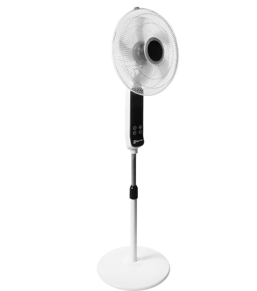 Вентилятор Electrolux EFF-901N чёрный/белый, напольный, 45 Вт, 3 скорости, 40 см