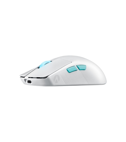Мышь беспроводная/проводная ASUS ROG Harpe Ace Aim Lab Edition белый, 36000 dpi, радиоканал, Bluetooth, USB, кнопки - 5