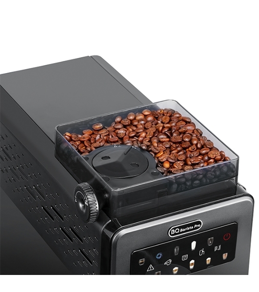 Кофемашина автоматическая BQ CM9003 черный, исп. кофе - зерновой, 2 л, 1450 Вт, 15 бар