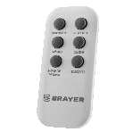 Вентилятор BRAYER BR4958WH белый, напольный, 50 Вт, 3 скорости, фото5