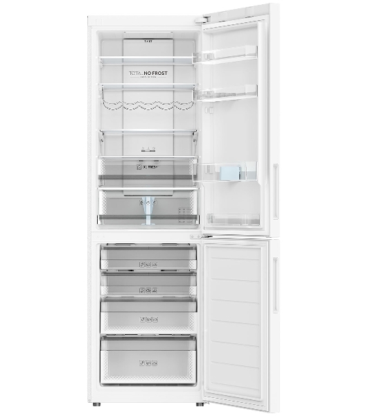 Холодильник Haier C2F636CWRGU1 белый двухкамерный 256/108 л морозилка снизу, No Frost