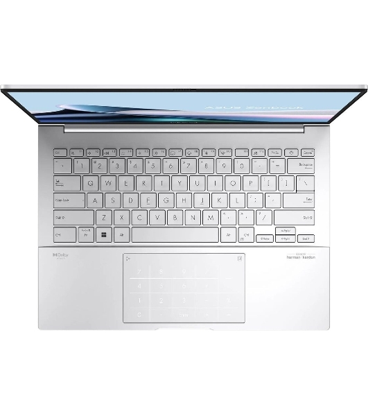 Ноутбук ASUS Zenbook UX3405CA-ST1352/14'/OLED/Intel Core Ultra 7 255H/32Gb/512Gb SSD/Intel Arc Graphics/Windows 11 Pro/серебристый/1.2kg