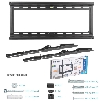 Кронштейн Kromax IDEAL-3 черный, 22'-65', max 50 кг, настенный, VESA 400x400 мм, тонкий профиль, фото5