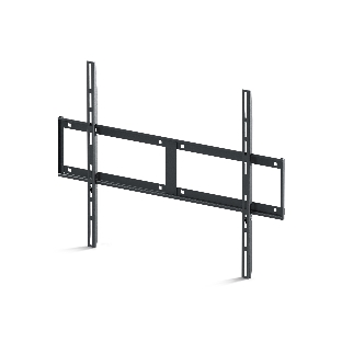 Кронштейн для телевизора Holder LCD-F8601-B черный 55'-100' макс.75кг настенный фиксированный