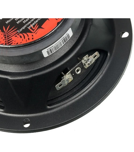 Колонки автомобильные Kicx Gorilla Bass GBL65 200Вт 90дБ 4Ом 16см (6.5дюйм) (ком.:2кол.) широкополосные однополосные
