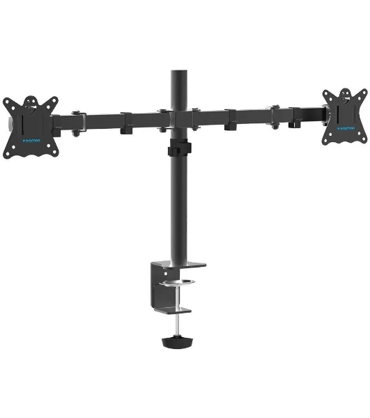 Кронштейн для монитора Kromax CASPER-508 черный 4 шт/уп. 10'-32', max 2x10 кг, 6 ст св., нак. ±80°, пов. 360°, max VESA 100x100 мм.