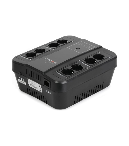 Источник бесперебойного питания Crown CMUS-295 EURO SMART/1000 ВА/600 Вт/8 х CEE 7 (евророзетка)