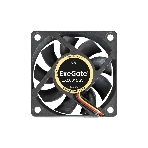 Вентилятор для корпуса ExeGate EX06015S3P черный, 60 мм, 3500 об/мин, 24 дБ, 3 pin, фото2