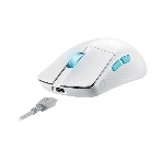 Мышь беспроводная/проводная ASUS ROG Harpe Ace Aim Lab Edition белый, 36000 dpi, радиоканал, Bluetooth, USB, кнопки - 5, фото4
