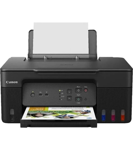 МФУ струйное Canon PIXMA G3430 (5989C009), A4, цветное, печ. 11 стр/мин. (ч/б) 6 стр/мин. (цвет), скан. до 3.16 стр/мин., 4800 x 1200 dpi (печать) 600x1200dpi (скан.), USB, Wi-Fi, Air Print, Mopria