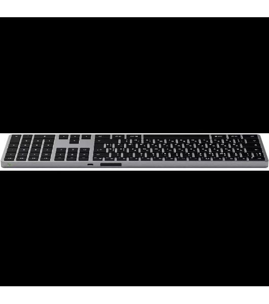 Клавиатура Satechi Slim X3 беспроводная, Bluetooth, серый