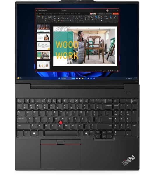 Ноутбук Lenovo ThinkPad E16 G2 Core Ultra 5 125U 16Gb SSD 512Gb Intel Graphics 16' IPS WUXGA (1920x1200) без ОС черный WiFi BT Cam (21MAS04600)
