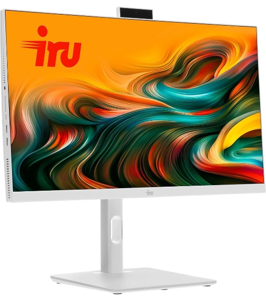 Моноблок IRU 23ID 23.8' Full HD i5 12400 (2.5) 32Gb SSD 512Gb UHDG 730 CR без ОС GbitEth WiFi BT 120W Cam белый 1920x1080