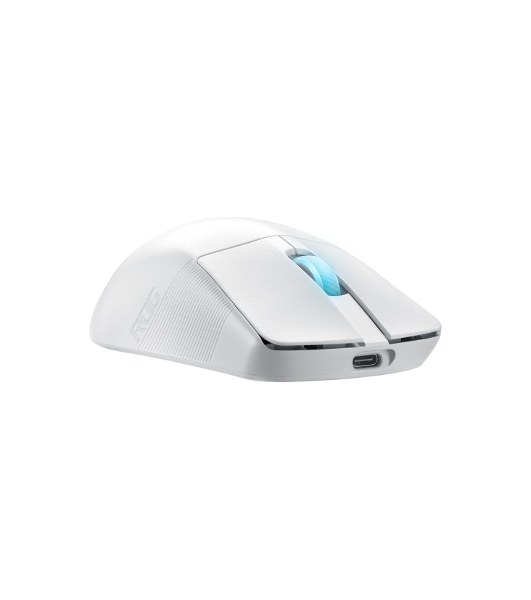 Мышь беспроводная/проводная ASUS ROG Harpe Ace Aim Lab Edition белый, 36000 dpi, радиоканал, Bluetooth, USB, кнопки - 5