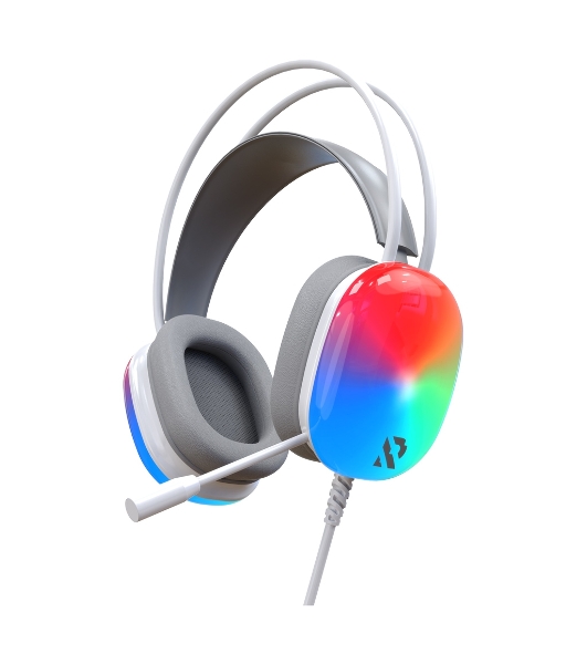 Гарнитура SmartBuy VAULT RGB белый, проводная, USB, подсветка