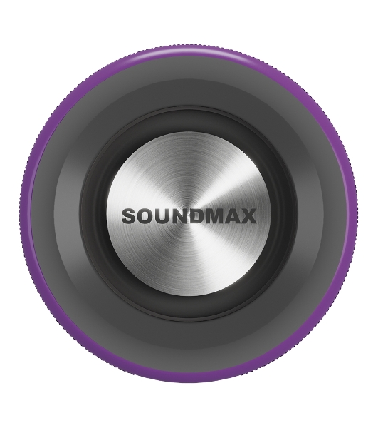 Портативная колонка Soundmax SM-PS5024B(фиолетовый)