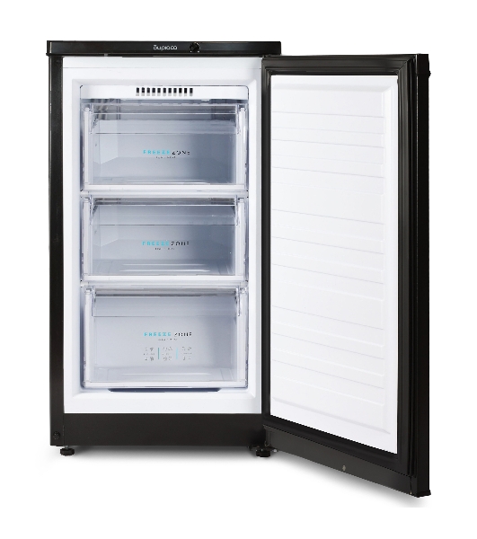 Морозильная камера Бирюса B412 черный, 80л, 3 ящика