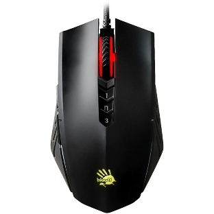 Мышь проводная A4Tech Bloody A70 черный, 6200 dpi, USB, кнопки - 8