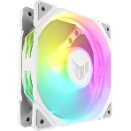 Вентилятор в корпус ASUS TUF GAMING TR120 FAN ARGB WHITE 3IN1 белый, 120x120x28 мм, 2000 об/мин, 29 дБ, 4 pin, фото3