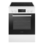 Плита электрическая Maunfeld MEC611CW09TD белый, конфорок 4 шт, духовка 59 л, 60 см x 85 см x 63 см, фото 1