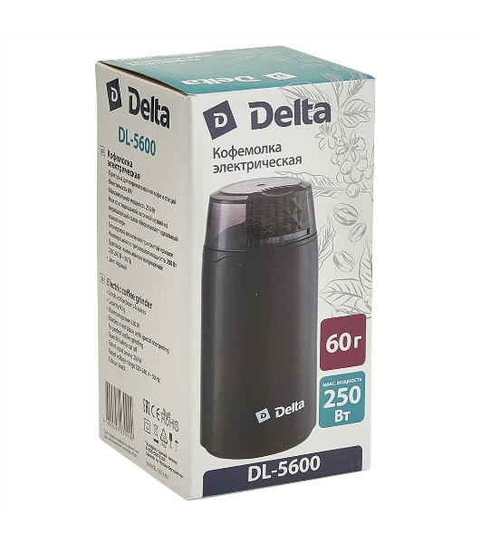 Кофемолка DELTA DL-5600 черная