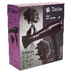 Фен Delta DL-0908 черный/коричневый, 2000 Вт, фото7