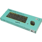 Комплект клавиатура+мышь Logitech MK240 Nano беспроводной, USB, 1000 DPI, чёрный, фото4