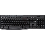 Комплект клавиатура+мышь Logitech MK270 беспроводной, USB, 1000 DPI, чёрный, фото2