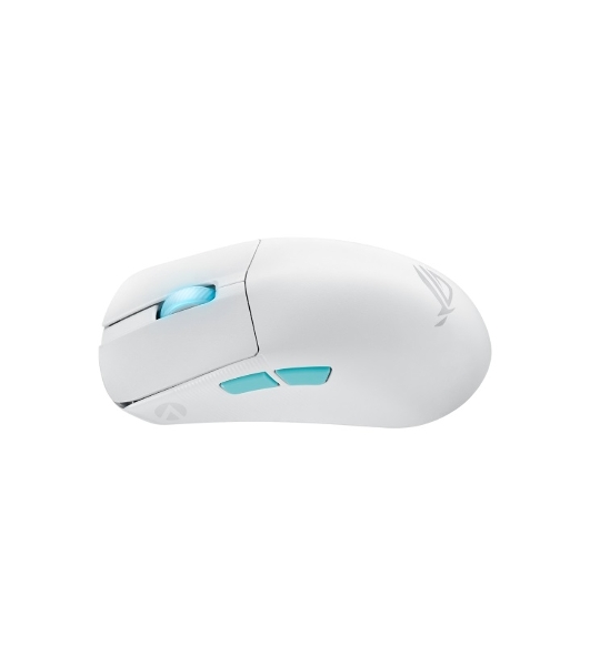 Мышь беспроводная/проводная ASUS ROG Harpe Ace Aim Lab Edition белый, 36000 dpi, радиоканал, Bluetooth, USB, кнопки - 5
