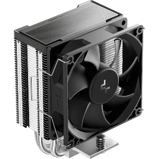 Кулер для процессора Deepcool AG300 G2 Soc-AM5/AM4/1200/1700/1851 серебристый/черный 4-pin 18-31dB Al+Cu 150W 350gr Ret (R-AG300-BKAMMG2)