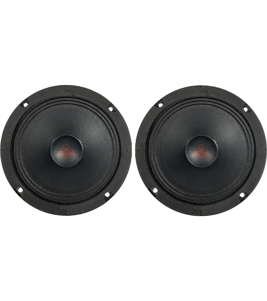 Колонки автомобильные Kicx Gorilla Bass GBL65 200Вт 90дБ 4Ом 16см (6.5дюйм) (ком.:2кол.) широкополосные однополосные