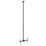 Кронштейн для телевизора Arm Media LCD-3000 черный, 32'-90' макс. 55 кг, потолочный, поворот и наклон, фото 1