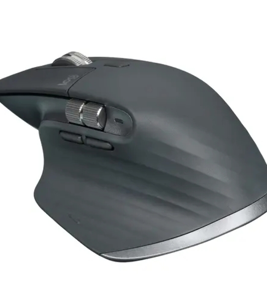 Мышь беспроводная Logitech MX Master 3s графитовый, 8000 dpi, радиоканал, Bluetooth, USB, кнопки - 7