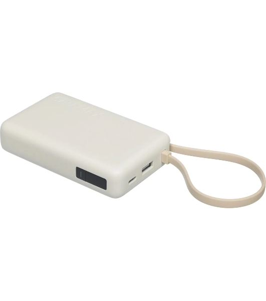 Портативный аккумулятор со встроенным кабелем Xiaomi 67W Power Bank 10000 (Integrated Cable) Tan (BHR08O0GL)