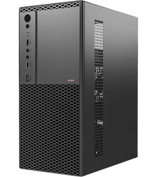 Корпус ACCORD ACC-1605B, Mini-Tower, чёрный