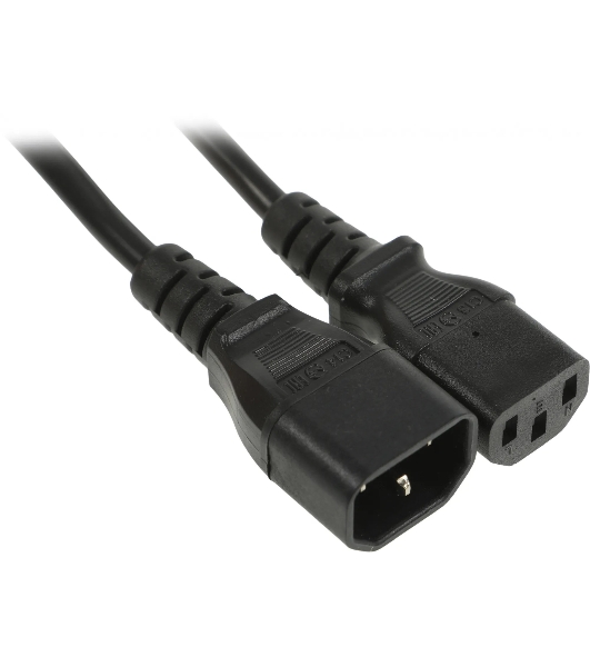 Шнур сетевой Rexant IEC 320 C13 – IEC 320 C14 3x1,0мм², 5 м