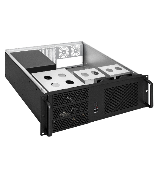 Серверный корпус ExeGate Pro 3U390-08 (RM 19', высота 3U, глубина 390, БП 600PAS, USB)