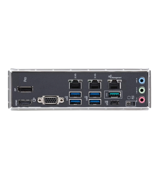 Материнская плата Asus PRO WS W680M-ACE SE, LGA1700, Intel W680, 4xDDR5, 8xSATA, 2xM.2, 1xPCIe 5.0 x16, 1xPCIe 3.0 x4, 1xPCIe 3.0 x1, 1xDP, 1xHDMI, 1xVGA, 3x2.5Gb LAN, 1xUSB-C 10Gbps, 1xUSB-A 10Gbps, 4xUSB-A 5Gbps, 3x3.5 мм, 7.1, mATX