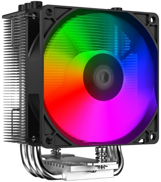Кулер для процессора ID-COOLING SE-903-XT FRGb черный 92мм алюминий/медь 2200rpm 26db 4-pin 130W 123мм